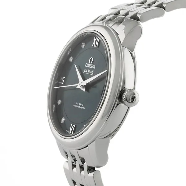 Omega De Ville Women Automatic Blue Stainless Steel Watch O42410332053001 - view 4