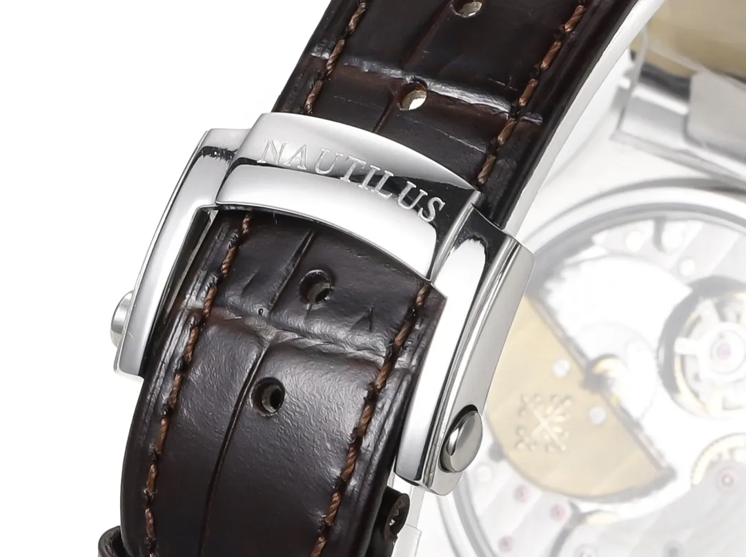 Patek Philippe Nautilus Blue Perpetual Calendar - gallery