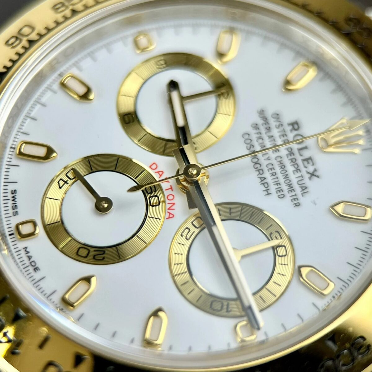 Superclone Rolex Daytona 40 mm White Dial 126503 - gallery