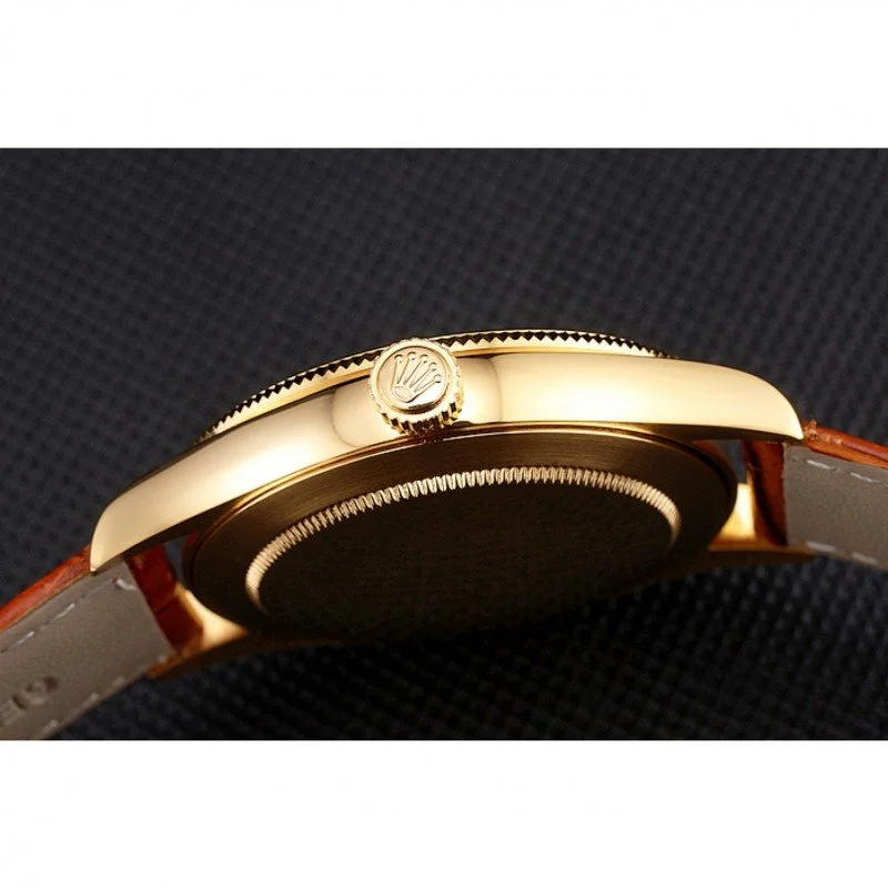 Superclone Rolex Datejust 38mm Gold Dial REP016818 - gallery