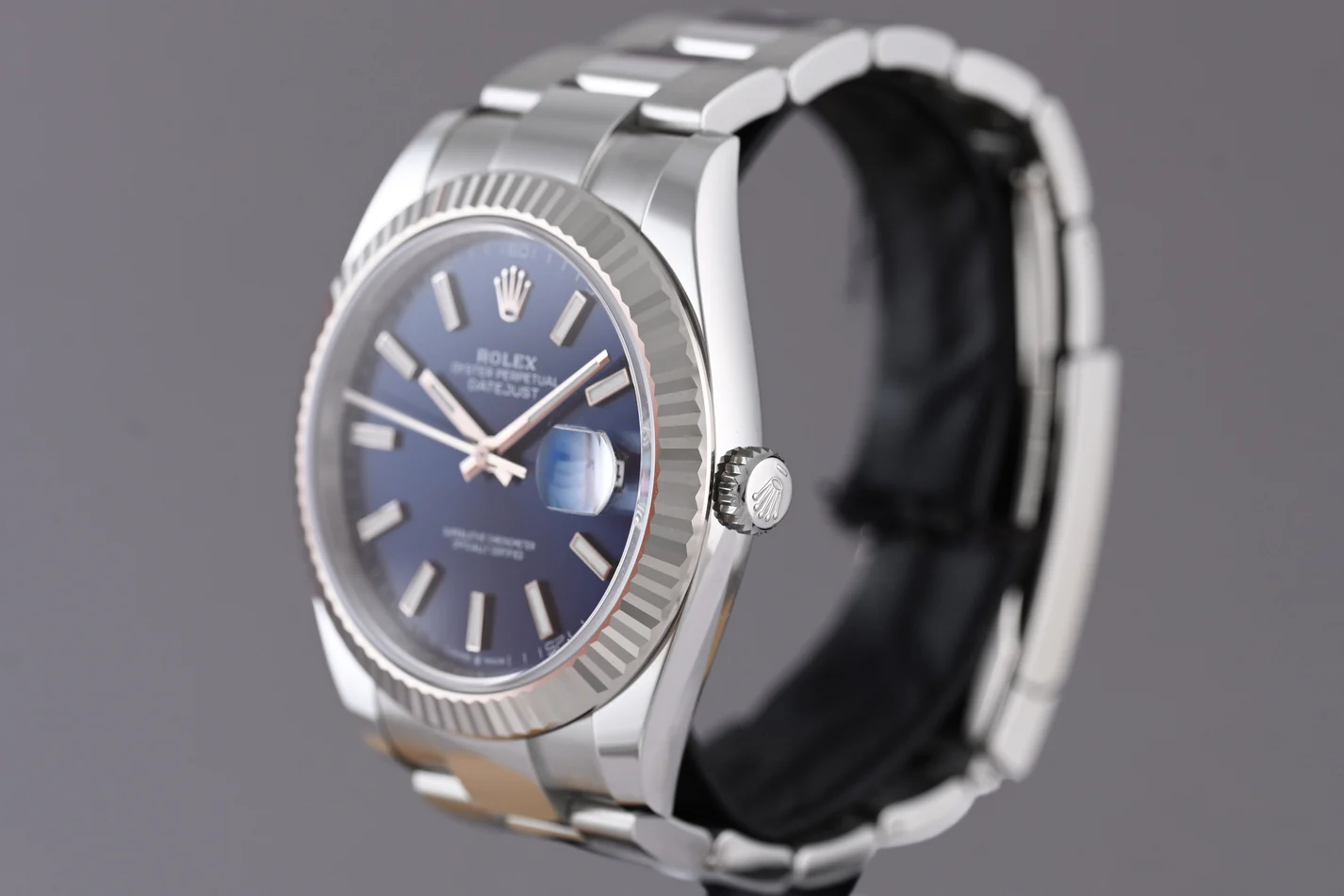 Rolex Datejust 41mm Blue Dial 126334 Oyster - gallery