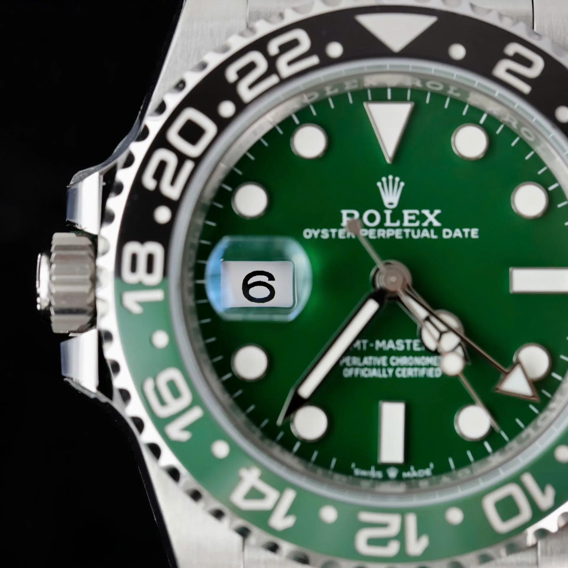 Superclone Rolex GMT-Master II 40 mm 126729VTNR Jubilee “Absinthe” - gallery