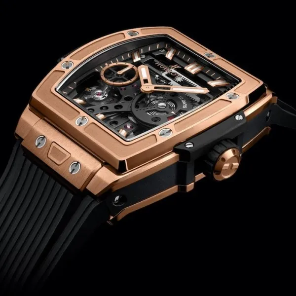 Hublot Spirit Of Big Bang Men Automatic Black Rubber Watch 614.OX.1180.RX - gallery