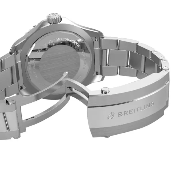 Breitling Superocean Men Automatic Turquoise Stainless Steel Watch A17376211L2A1 - gallery