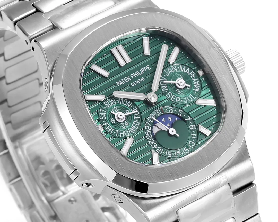 TW Patek Philippe Green Nautilus Watch - gallery
