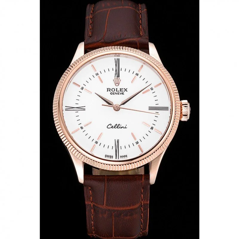 Superclone Rolex Cellini 39mm White Dial 622655 - gallery