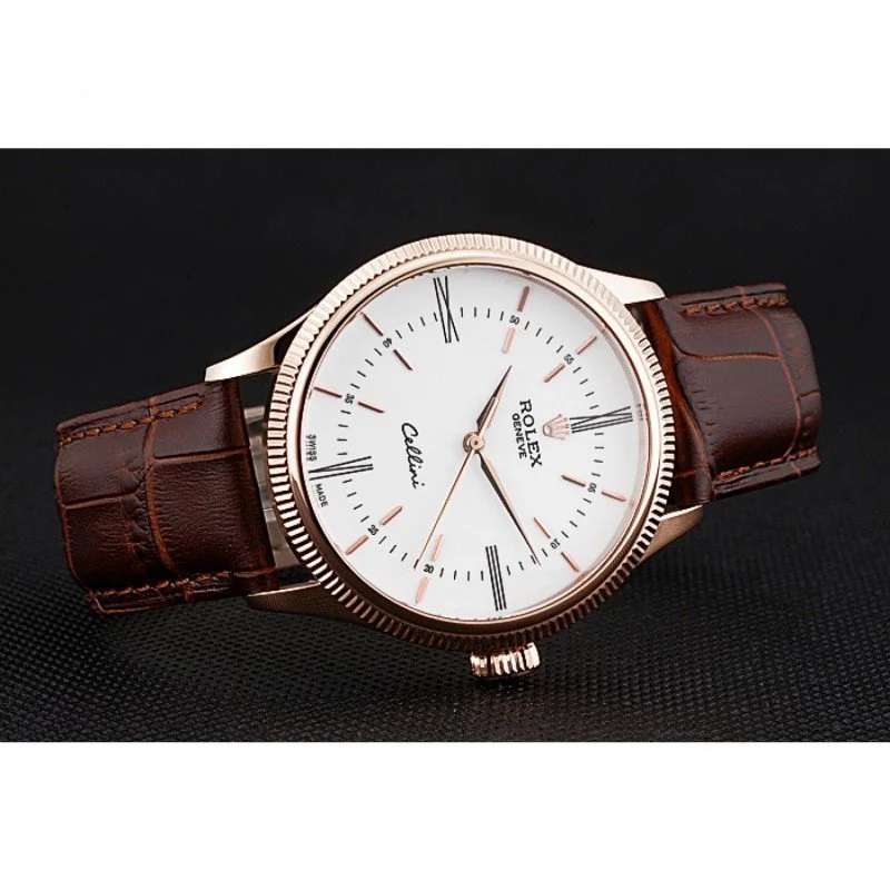 Superclone Rolex Cellini 39mm White Dial 622655 - gallery