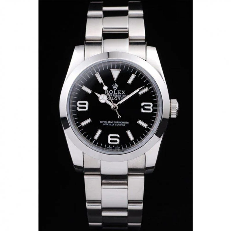 Rolex Explorer 36mm Black Dial 98087 - gallery