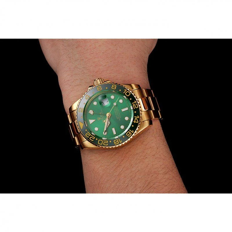 Superclone Rolex GMT-Master II 40mm Green Dial 116718LN - gallery
