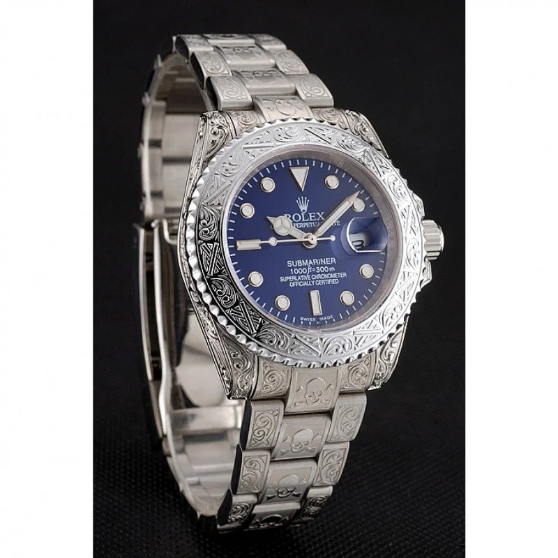 Superclone Rolex Submariner 41mm Blue Dial 1454094 - gallery